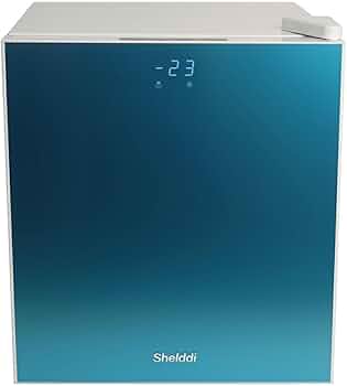 Amazon.co.jp: Shelddi ミニ冷凍庫 小型 家庭用 32L 温度表示 省エネ